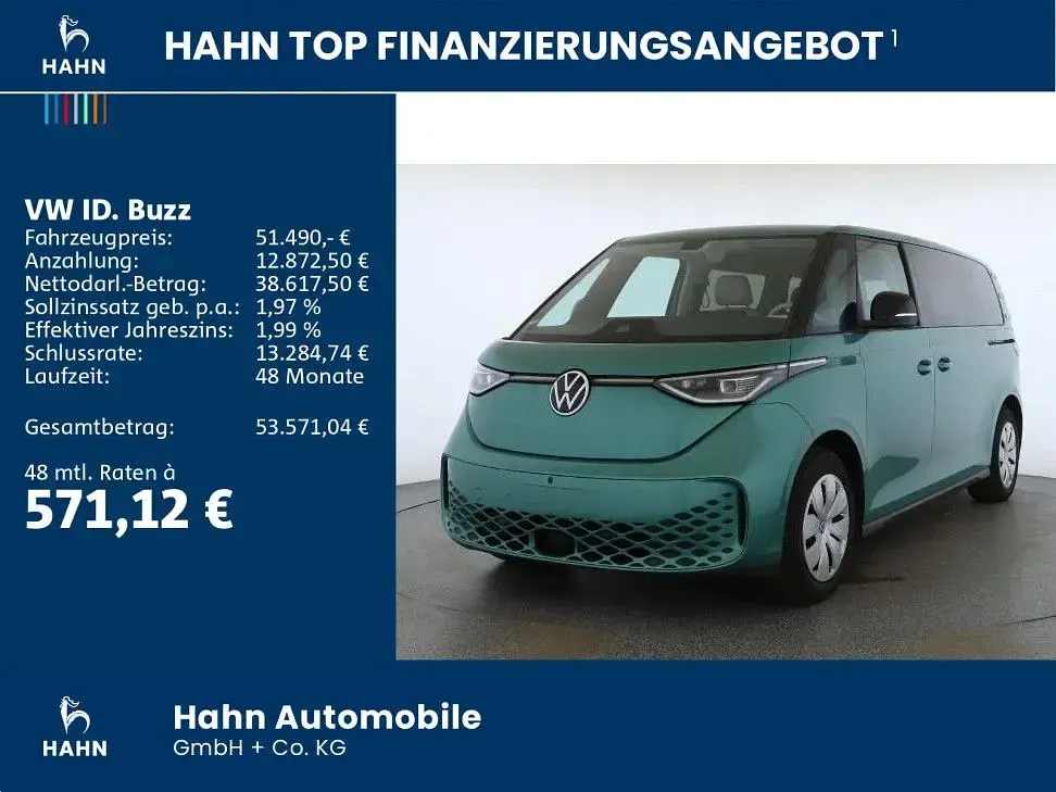 Gebraucht VW ID. Buzz Pro 210 kW (286 PS) 2025 Bay leaf green metallic Van / Kleinbus