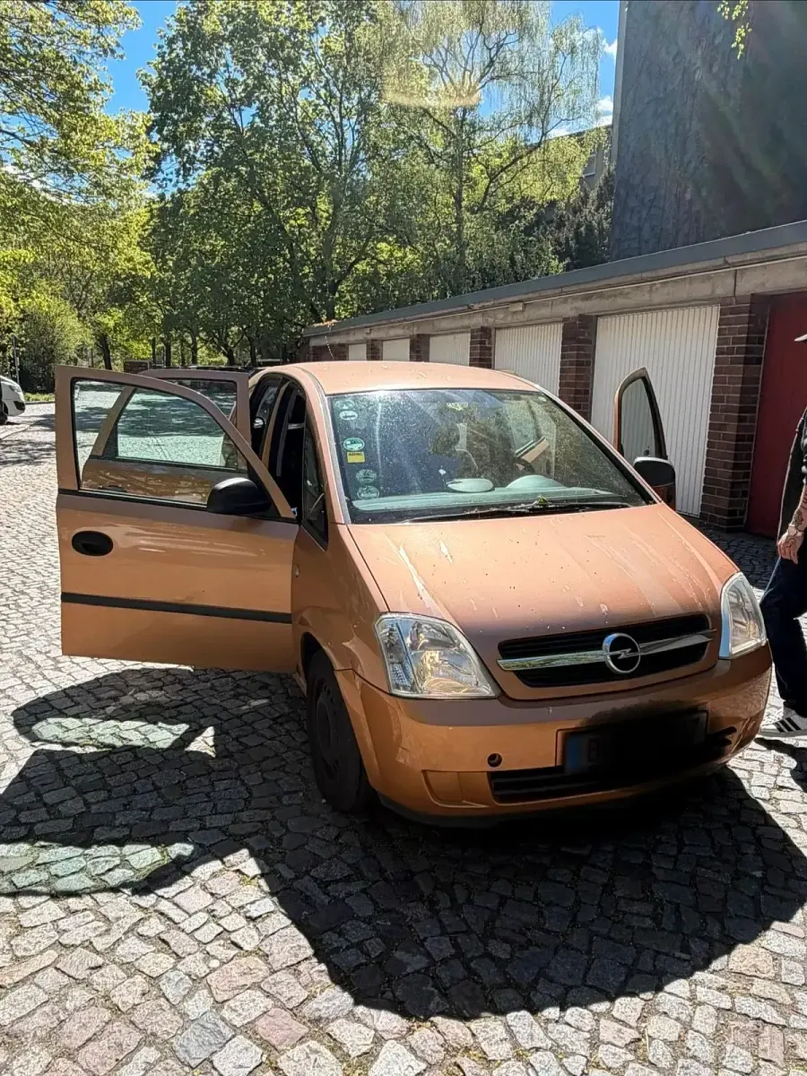 Usata Opel Meriva 95 CV (69 kW) 2004 Arancione Monovolume