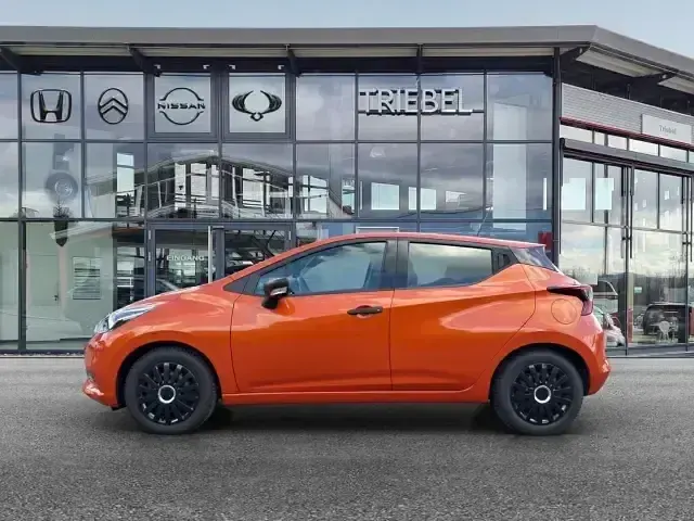 Gebraucht Nissan Micra Visia+ 71 PS (52 kW) 2019 Orange Kleinwagen