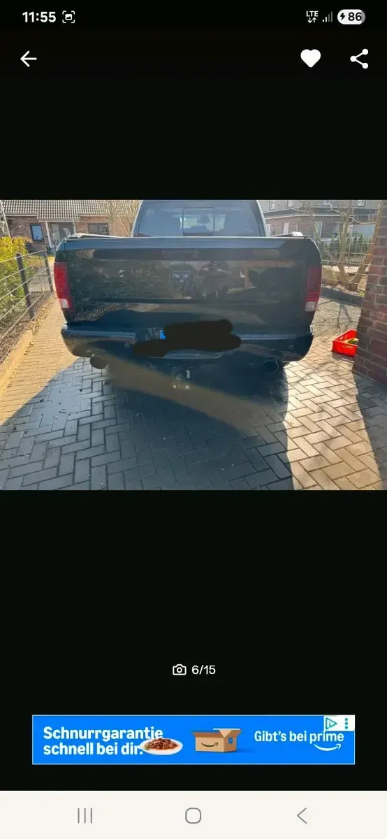 Gebraucht RAM 1500 401 PS (294 kW) 2013 Schwarz Pickup