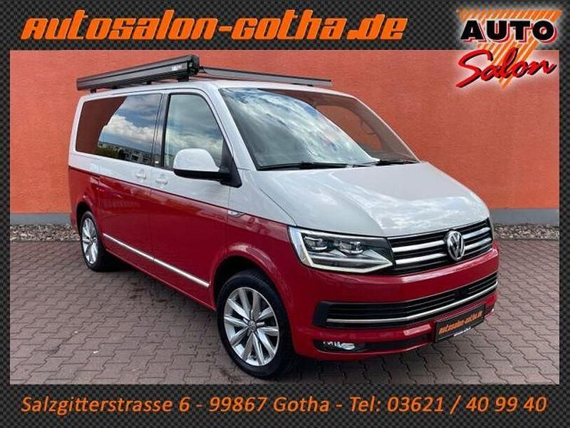 Usado VW Multivan Generation Six 150 HP (110 kW) 2016 Vermelho Monovolume