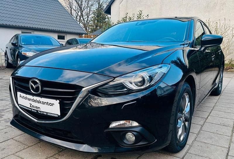Gebraucht Mazda 3 Nakama 105 PS (77 kW) 2016 Schwarz Limousine