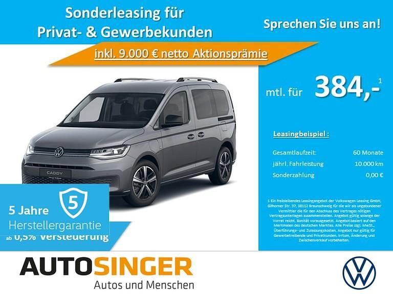 Gebraucht VW Caddy Goal 150 PS (110 kW) 2022 Grau Van / Kleinbus