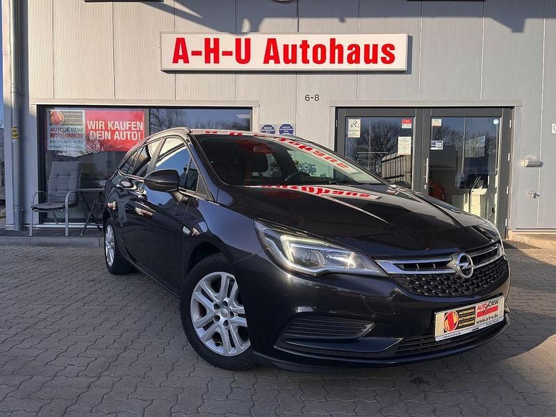Gebraucht Opel Astra Edition 110 PS (80 kW) 2016 Schwarz Kombi
