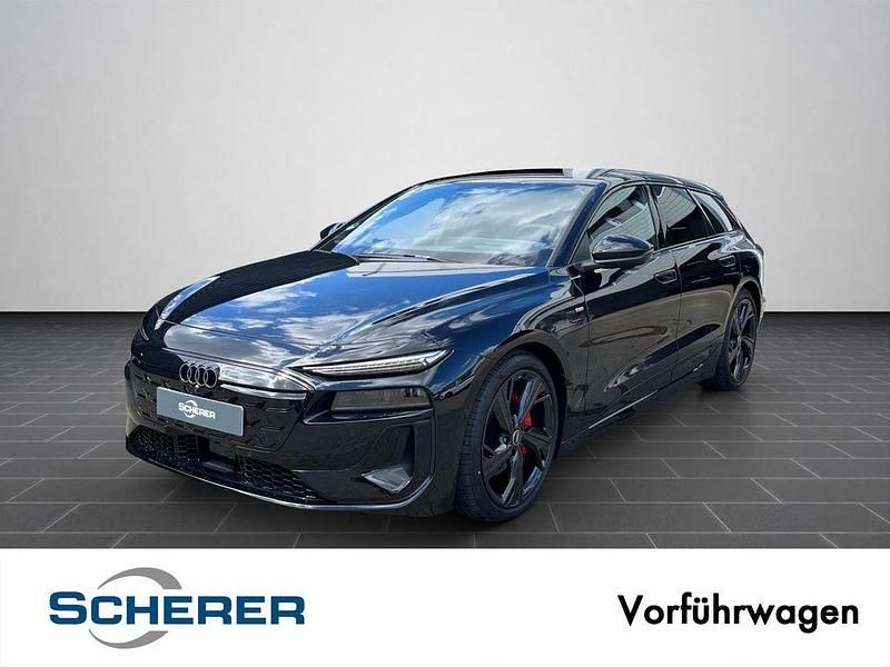Mythosschwarz metallic Gebraucht 2025 Audi A6 e-tron Performance Kombi | 72.970 € (Superpreis) - Bild 1/4