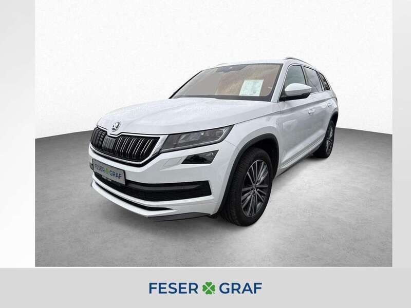 Moon weiss perleffekt Gebraucht 2021 Skoda Kodiaq LAURIN & KLEMENT SUV | 30.990 € (Fairer Preis) - Bild 1/4