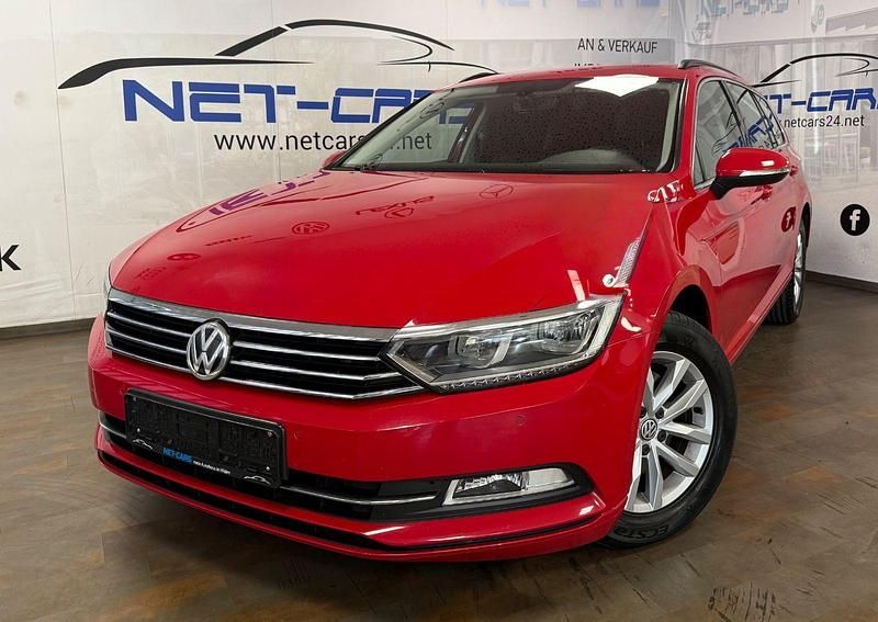 Rot Gebraucht 2017 VW Passat Comfortline Kombi | 12.950 € (Guter Preis) - Bild 1/3