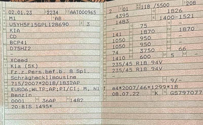 Gebraucht Kia Ceed 160 PS (117 kW) 2023 Schwarz Kleinwagen