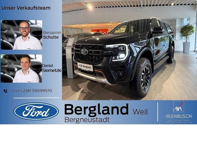 Agate black metallic schwarz Neu 2025 Ford Ranger Wildtrack Abholung | 63.480 € - Bild 1/4