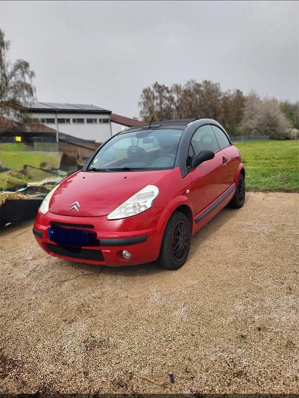 Rot Gebraucht 2007 Citroën C3 Pluriel Cabrio | 800 € (Guter Preis) - Bild 1/4