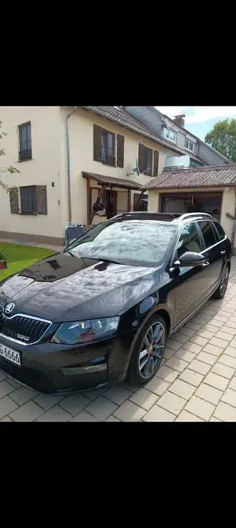 Gebraucht Skoda Octavia RS 184 PS (135 kW) 2014 Schwarz Kombi