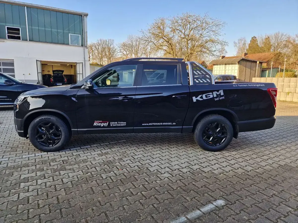 Neu KGM Musso 201 PS (147 kW) 2026 Schwarz Pickup