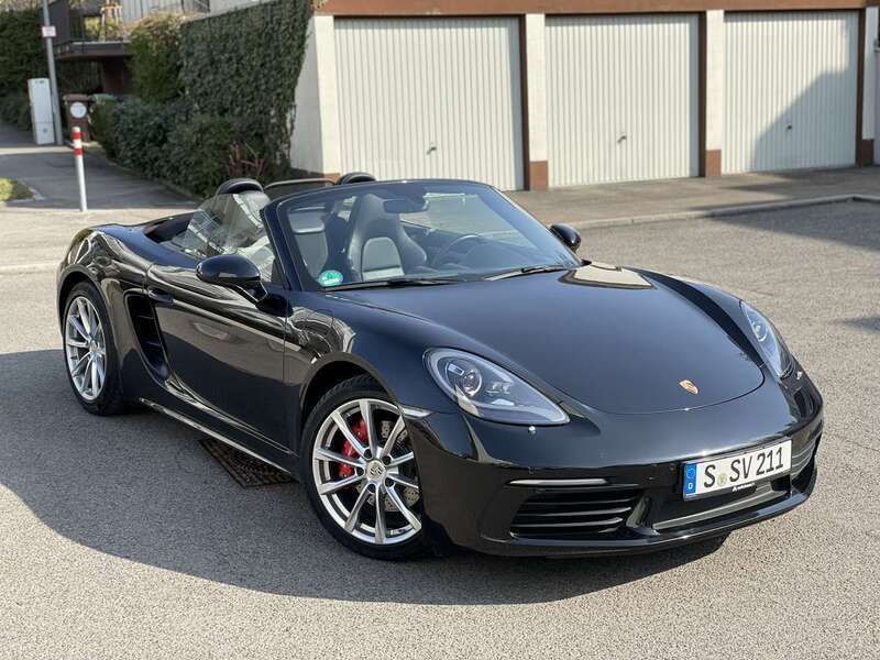 Schwarz Gebraucht 2017 Porsche 718 Boxster S Cabrio | 62.900 € (Fairer Preis) - Bild 1/4