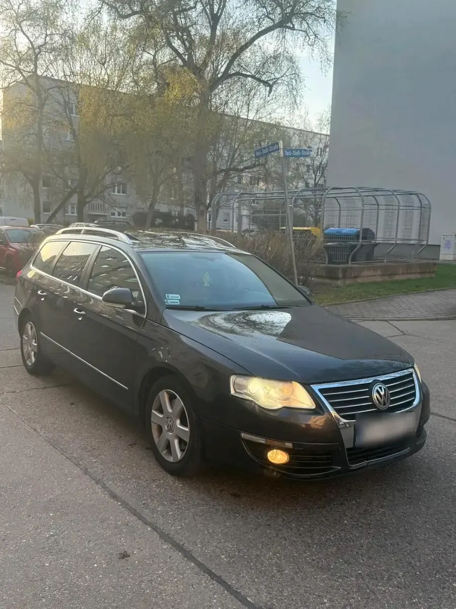 Gebraucht VW Passat 140 PS (102 kW) 2008 Schwarz Kombi