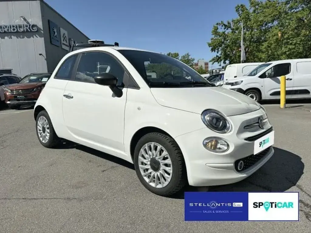 Gebraucht Fiat 500 69 PS (50 kW) 2024 Weiß Limousine