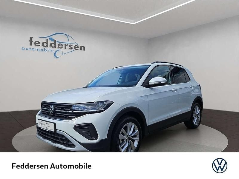 Pure white Gebraucht 2024 VW T-Cross IQ Drive SUV | 22.449 € (Guter Preis) - Bild 1/4