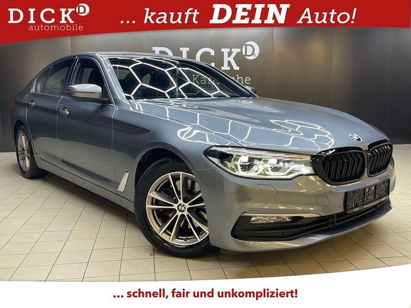 Bluestone metallic Gebraucht 2018 BMW 520 Sport Line Limousine | 19.950 € (Superpreis) - Bild 1/4