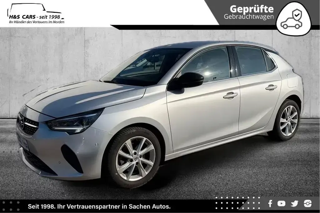 Używany Opel Corsa Elegance 101 KM (74 kW) 2022 Srebrny Hatchback