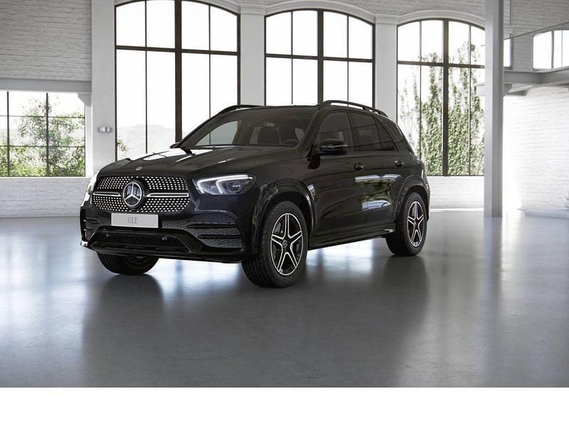 Schwarz Gebraucht 2020 Mercedes GLE350 Night SUV | 54.299 € (Fairer Preis) - Bild 1/4