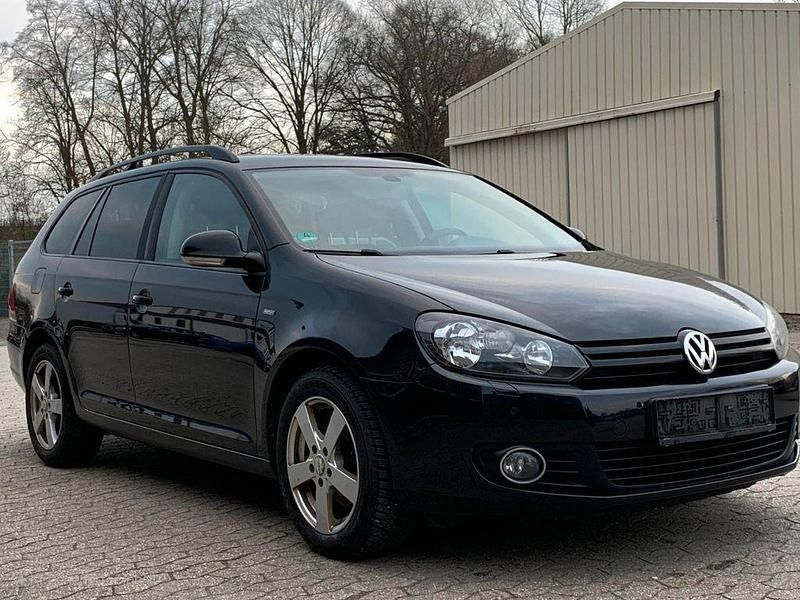 Schwarz Gebraucht 2013 VW Golf VI Match Kombi | 4.990 € (Guter Preis) - Bild 1/4