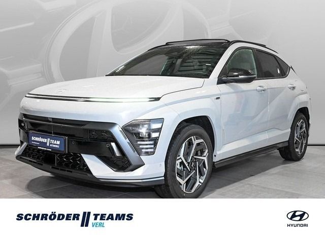 Grau Neu 2024 Hyundai Kona N Line SUV | 38.290 € - Bild 1/4