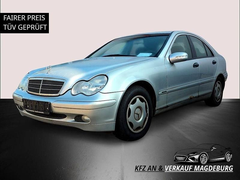 Silber Gebraucht 2000 Mercedes C200 Classic Limousine | 990 € (Superpreis) - Bild 1/4