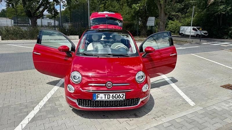 Rot Gebraucht 2017 Fiat 500 Lounge Kleinwagen | 9.500 € (Guter Preis) - Bild 1/4