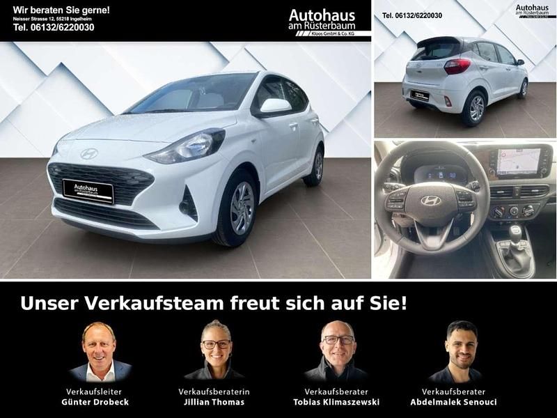 Weiss Neu 2025 Hyundai i10 Select Kleinwagen | 15.980 € (Fairer Preis) - Bild 1/4