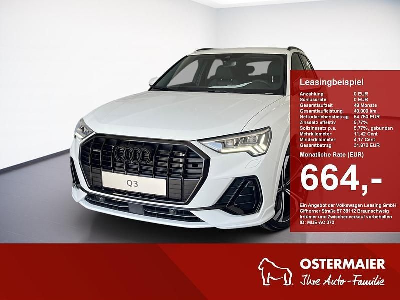 Gebraucht Audi Q3 S-Line 245 PS (180 kW) 2023 Gletscherweiß SUV