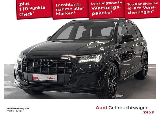 Mythosschwarz metallic Gebraucht 2023 Audi Q7 Competition SUV | 69.950 € (Superpreis) - Bild 1/3