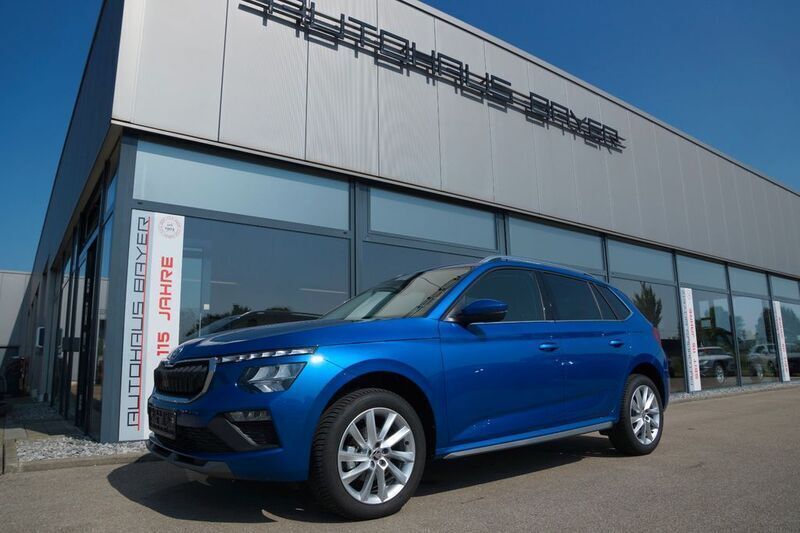 Blau Gebraucht 2024 Skoda Kamiq SE L SUV | 20.590 € (Fairer Preis) - Bild 1/4