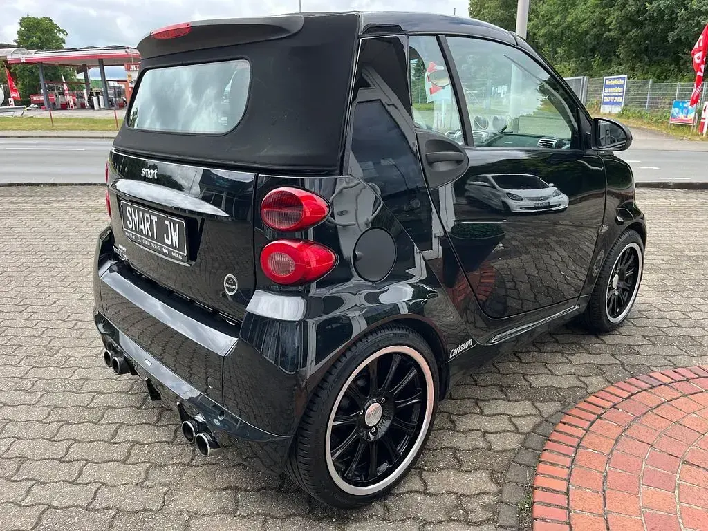 Gebraucht Smart ForTwo Cabrio 84 PS (61 kW) 2009 Schwarz Cabrio
