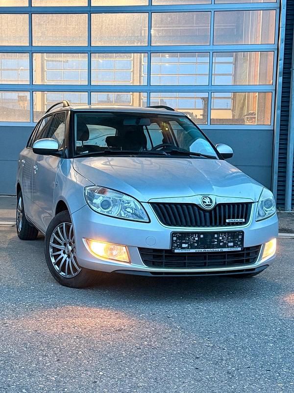 Gebraucht Skoda Fabia GreenLine 75 PS (55 kW) 2014 Silber Kombi