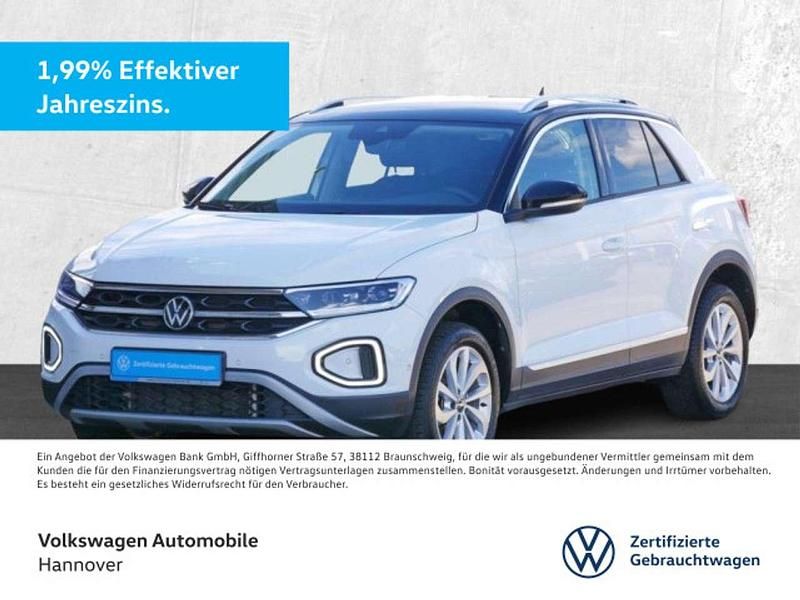 Weiß Gebraucht 2024 VW T-Roc Style SUV | 27.490 € (Guter Preis) - Bild 1/3
