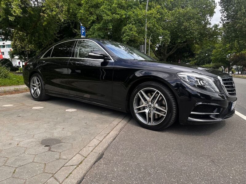 Schwarz Gebraucht 2016 Mercedes S350 AMG line Limousine | 40.000 € (Guter Preis) - Bild 1/4