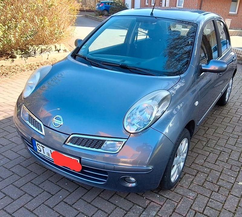 Gebraucht Nissan Micra Acenta 88 PS (64 kW) 2008 Silber Limousine