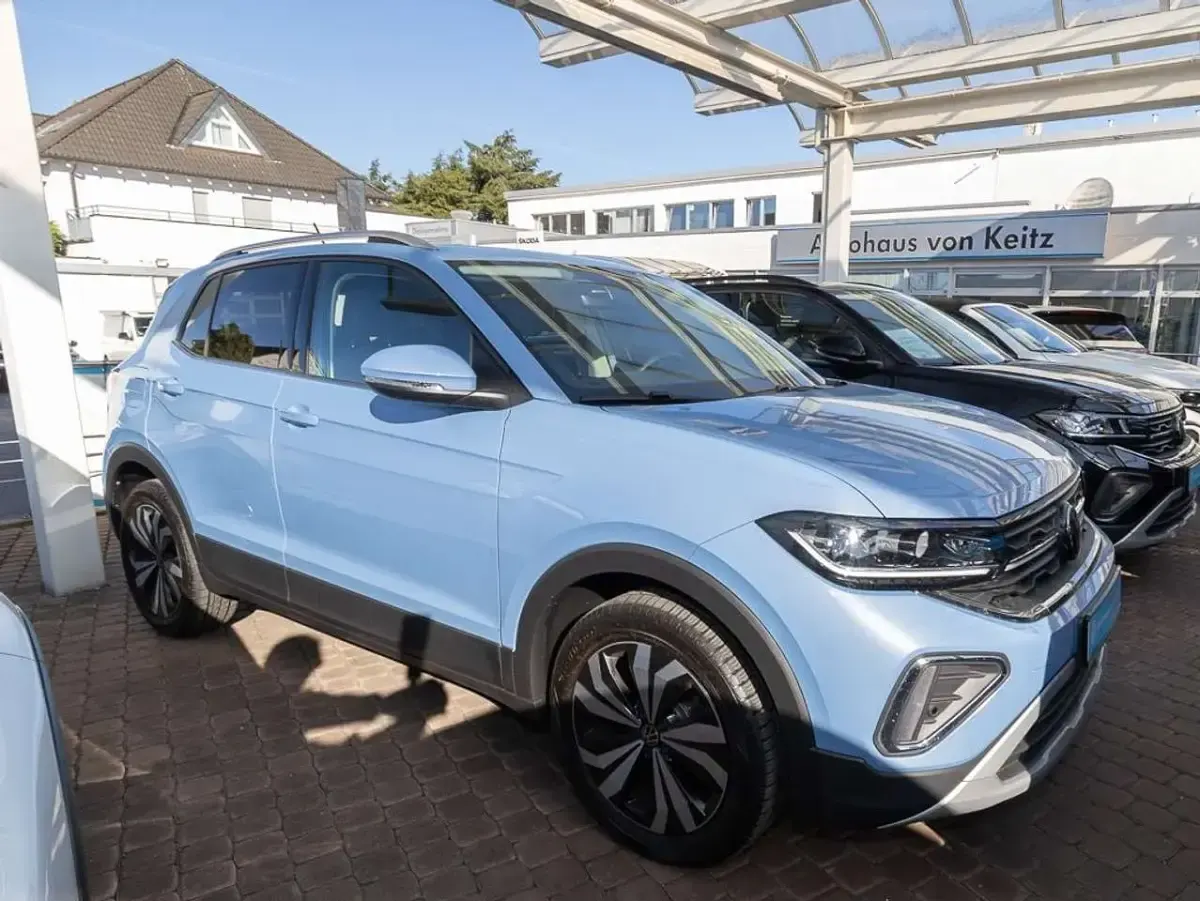 Gebraucht VW T-Cross Style 116 PS (85 kW) 2025 Blau SUV