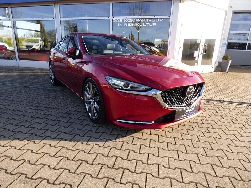 Gebraucht Mazda 6 Sports-Line 194 PS (142 kW) 2019 Soul red crystal m Limousine