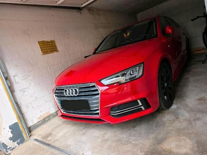 Begagnad Audi A4 190 HK (139 kW) 2017 Röd Kombi