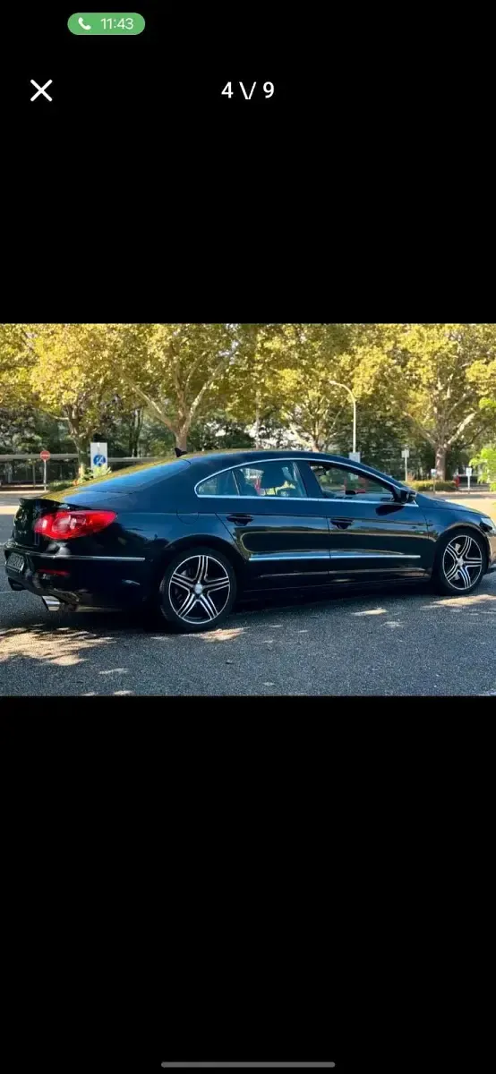 Gebraucht VW CC R 300 PS (220 kW) 2009 Schwarz Limousine