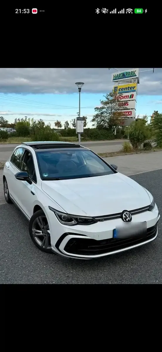 Gebraucht VW Golf VIII R-line 150 PS (110 kW) 2023 Weiß Limousine
