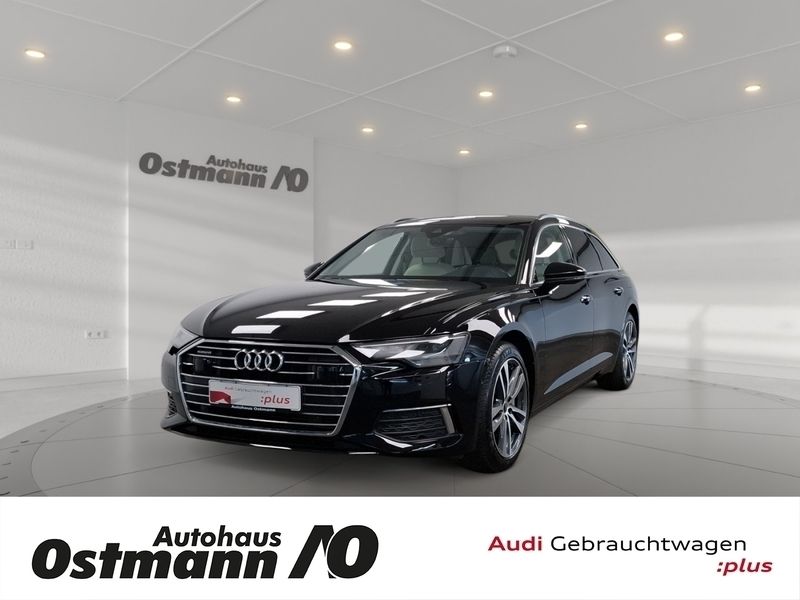 Brillantschwarz Gebraucht 2021 Audi A6 Ambiente Kombi | 35.350 € (Guter Preis) - Bild 1/4