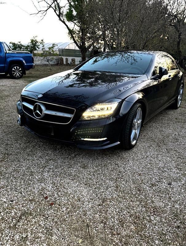 Blau Gebraucht 2013 Mercedes CLS350 Coupé | 12.999 € (Etwas zu teuer) - Bild 1/4