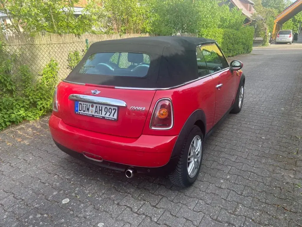 Gebraucht Mini Cooper Cabriolet 122 PS (89 kW) 2009 Rot Cabrio
