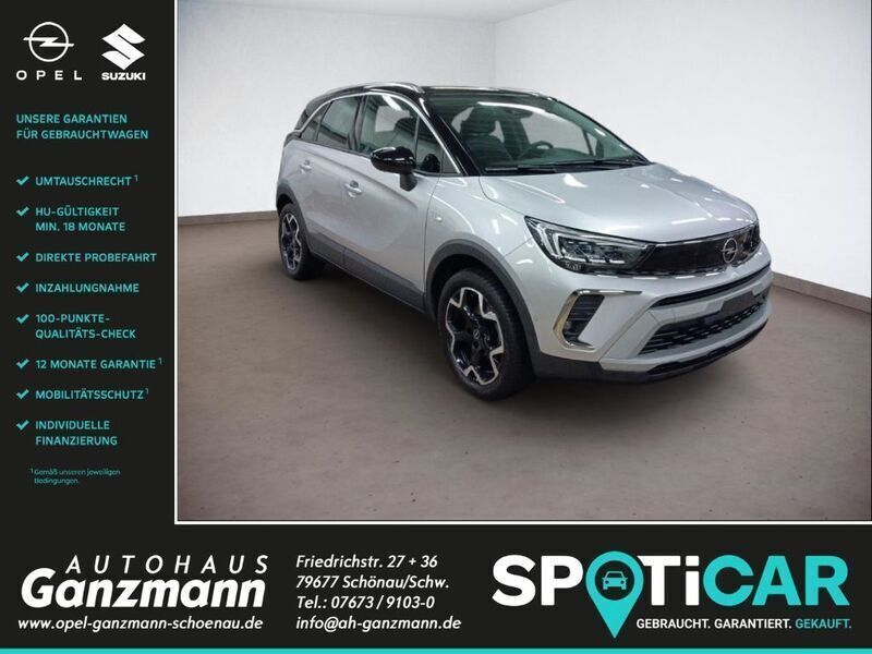 Grau Gebraucht 2024 Opel Crossland Ultimate SUV | 19.830 € (Teuer) - Bild 1/4