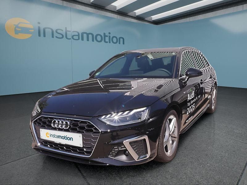 Schwarz Gebraucht 2025 Audi A4 S-Line Kombi | 55.199 € - Bild 1/4