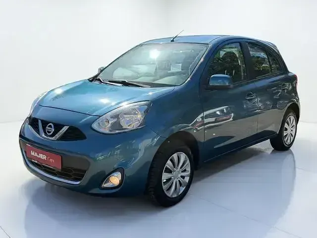 Gebraucht Nissan Micra Acenta 80 PS (58 kW) 2015 Blau Kleinwagen