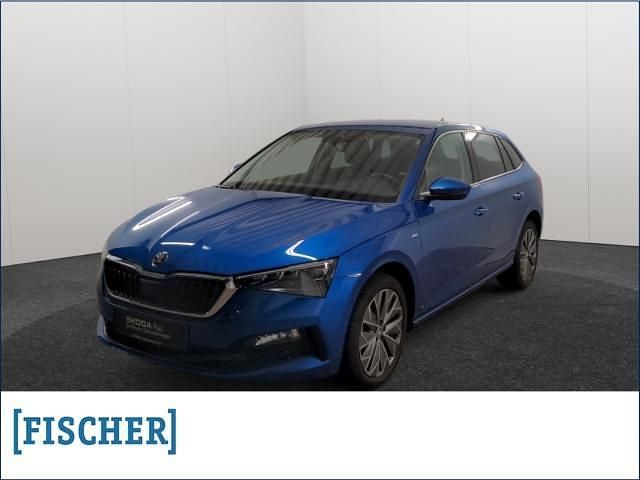 Gebraucht Skoda Scala Clever 110 PS (80 kW) 2021 Blau Kleinwagen