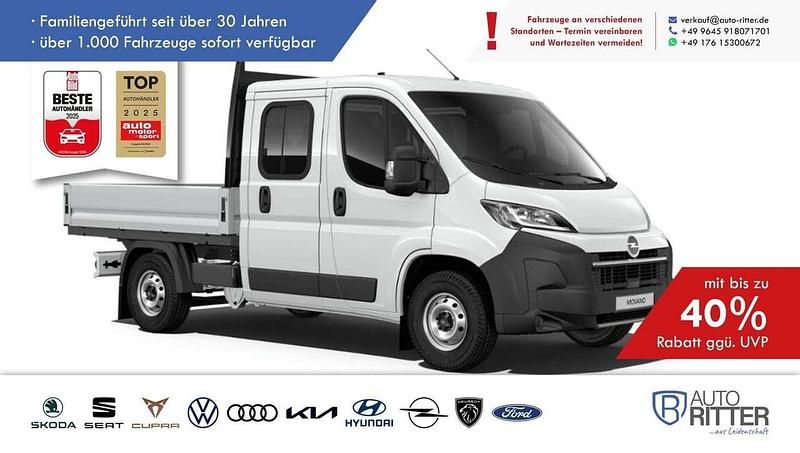 Cassablanca weiß/weiß Neu 2025 Opel Movano Van | 34.990 € (Etwas zu teuer) - Bild 1/4