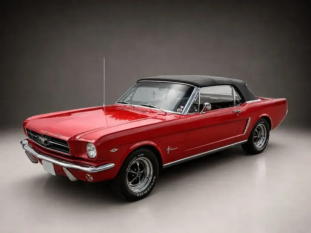 Gebraucht Ford V8 200 PS (147 kW) 1965 Rot Cabrio